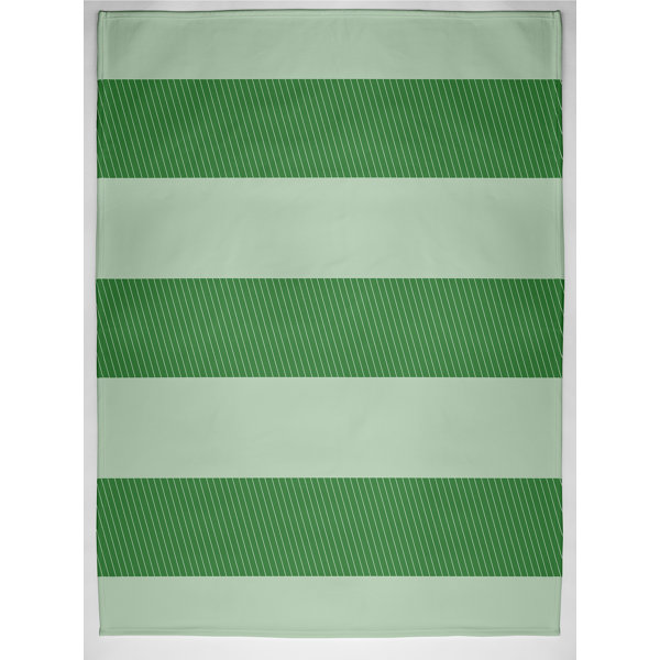 House of Hampton Bold Stripes Blanket Wayfair.co.uk